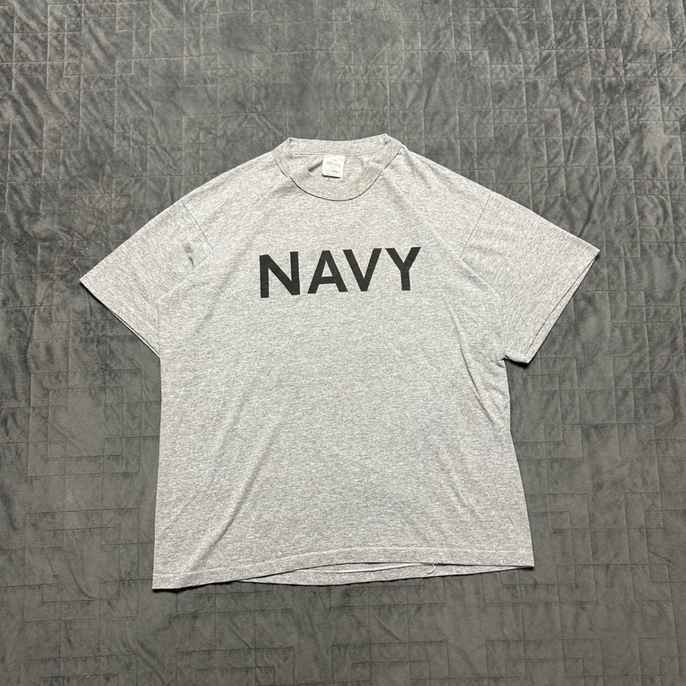 Vintage 80s-90s Unites States Navy Single Stitched Training Shirt‎